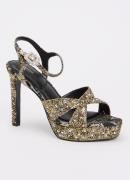 Dune London Mayve sandalette met strass