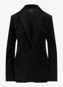 Ralph Lauren Blazer van fluweel met stretch en klepzakken
