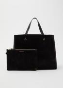 Jérôme Dreyfuss Leon M shopper van kalfssuède