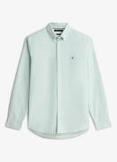 Tommy Hilfiger Oxford regular fit overhemd met logo