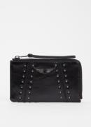 Zadig&Voltaire Zv Vintage pasjeshouder van leer met studs