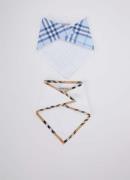 Burberry Slab met ruit dessin set van 2