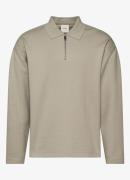 Calvin Klein Polo met halve rits