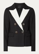 NIKKIE Oulu double-breasted blazer met klepzakken