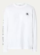 Carhartt WIP Archive Script longsleeve met logo- en backprint