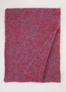 American Vintage East sjaal in alpaca wolblend 180 x 42 cm