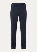 Sandro Straight fit pantalon van scheerwol met steekzakken