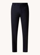Oscar Jacobson Denz slim fit pantalon van wol met steekzakken
