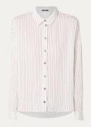 River Woods Blouse met streepprint