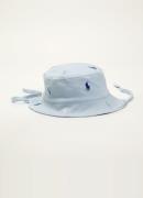 Ralph Lauren Bucket hoed met logoborduring