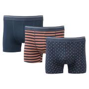 Set van 3 boxershorts, 2 bedrukt + 1 effen