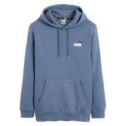 Hoodie met klein logo