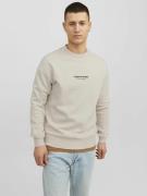 Losse sweater met ronde hals