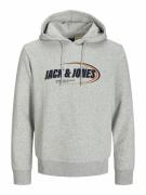 Rechte hoodie met logo