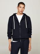 Zip-up hoodie in fleece