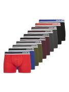 Set van 10 effen boxershorts