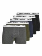 Set van 5 effen boxershorts