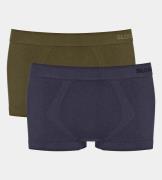 Set van 2 effen boxershorts