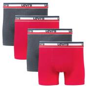 Set van 4 effen boxershorts