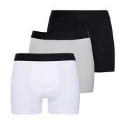 Set van 3 effen boxershorts