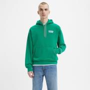 Hoodie met metallic logo