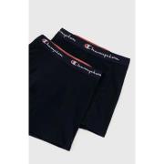 Set van 2 effen basic boxershorts