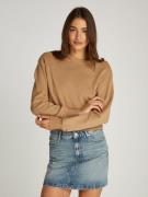 Gestreepte sweater met ronde hals