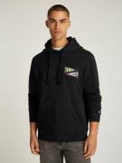 Hoodie met logo achteraan