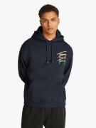 Hoodie met logo achteraan