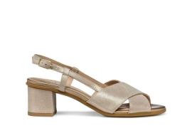 Leren sandalen met slingback Aurely 50