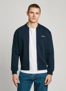 Bomber sweater met ritssluiting