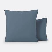 Effen kussensloop in gewassen katoen, Scenario