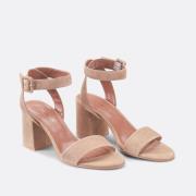 Sandalen in veloursleder Dirla