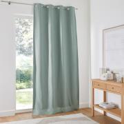 Katoenen verduisteringsgordijn met oogjes, Scenario