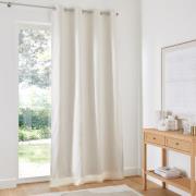 Katoenen verduisteringsgordijn met oogjes, Scenario