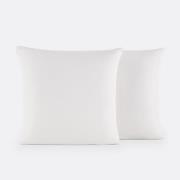 Set van 2 kussenslopen in gerecycled microvezel