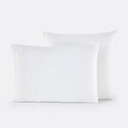 Kussensloop in gewassen katoen, gewafelde stof, Tifly