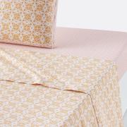 Bedrukt laken Gardenia