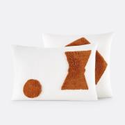 Kussensloop in getuft katoen, Balanka