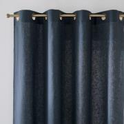 Gordijn in halflinnen met oogjes, Lincot