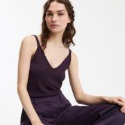 Top met bandjes, fijn geïriseerd tricot