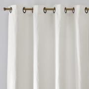 Verduisteringsgordijn in gewassen linnen met oogjes Onega