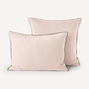 Kussensloop in gewassen voilekatoen, Gypse