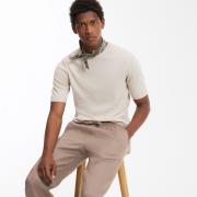 T-shirt in tricot met ronde hals