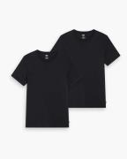 Set van 2 slim T-shirts met ronde hals