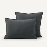 Kussensloop in gewassen linnen, Elina