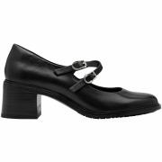 Leren schoenen met hakken