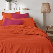 Dekbedovertrek in gewassen linnen, Linot