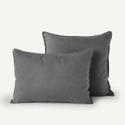 Kussensloop in gewassen linnen, Elina