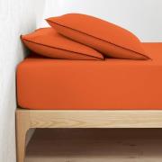 Effen hoeslaken in gewassen katoen, omslag 25 cm, Merida